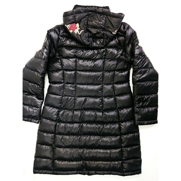 🚺🆕 CALVIN KLEIN Customized Hooded Down Jacket - Picture 2 of 4